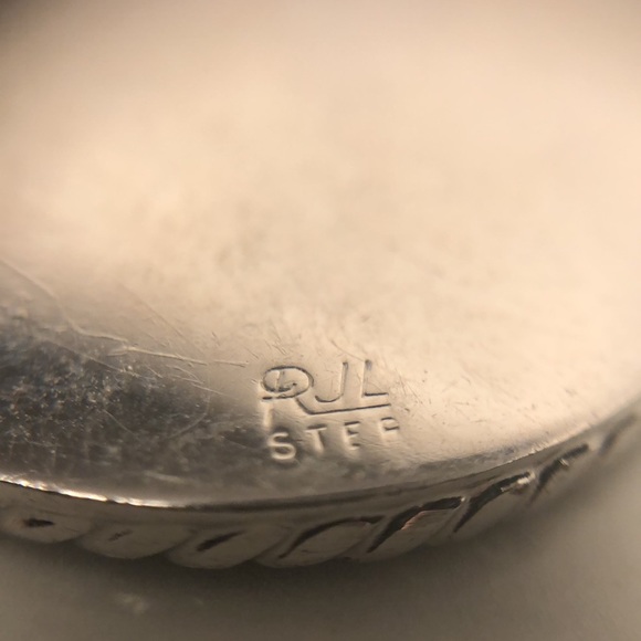 My Valentine sterling silver vintage pendant bracelet charm - Picture 4 of 4